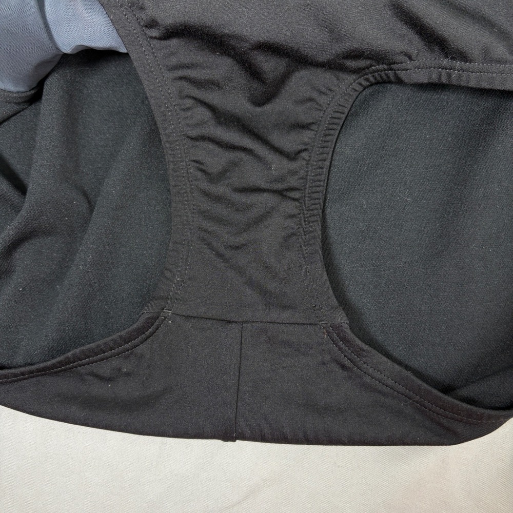 Speedo Endurance+ Womens Black Ruched One Piece Swimsuit Hydrobra Size 12 - Picture 4 of 13